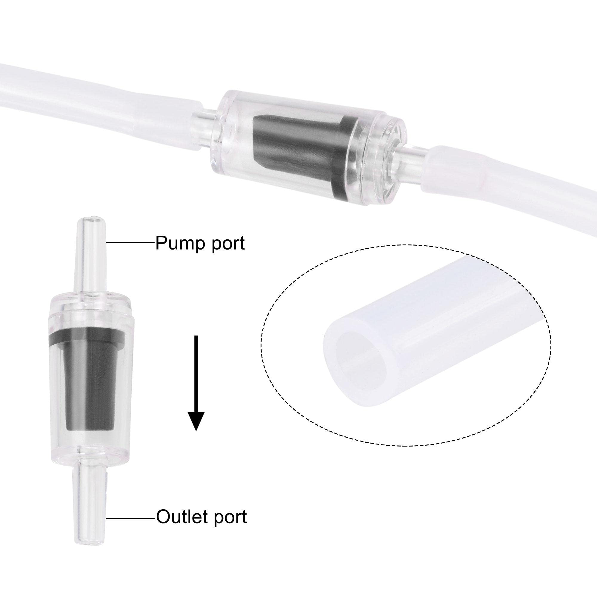 Sourcing Map Manguera De Aceite Lubricante, 4 Mm ID X 6 Mm (1/4 ") OD 3