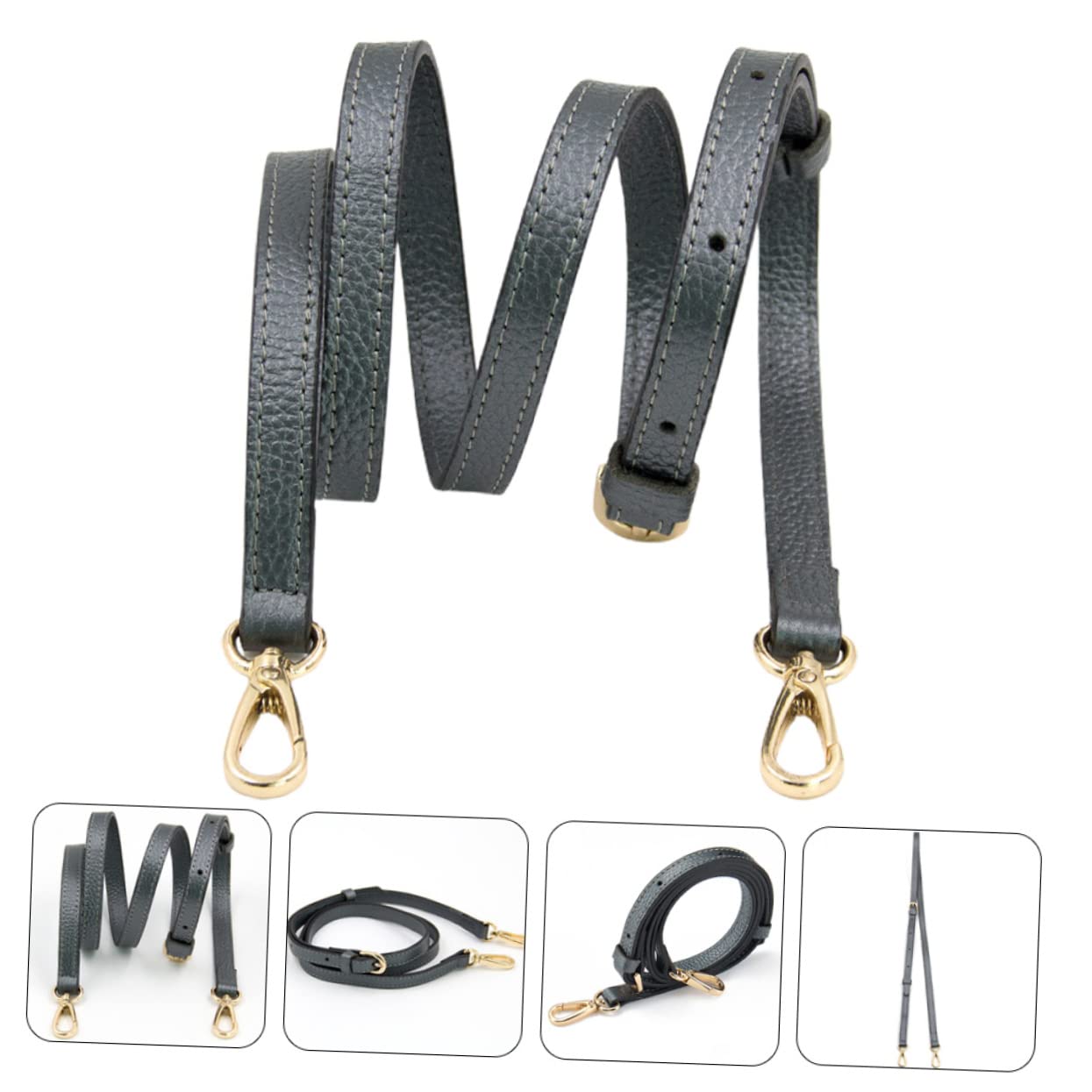 3stücke Verstellbarer Schultergurt Für Taschen Mit Goldenen Schnallen Als Ersatzriemen Für Handtaschen Und Umhängetaschen