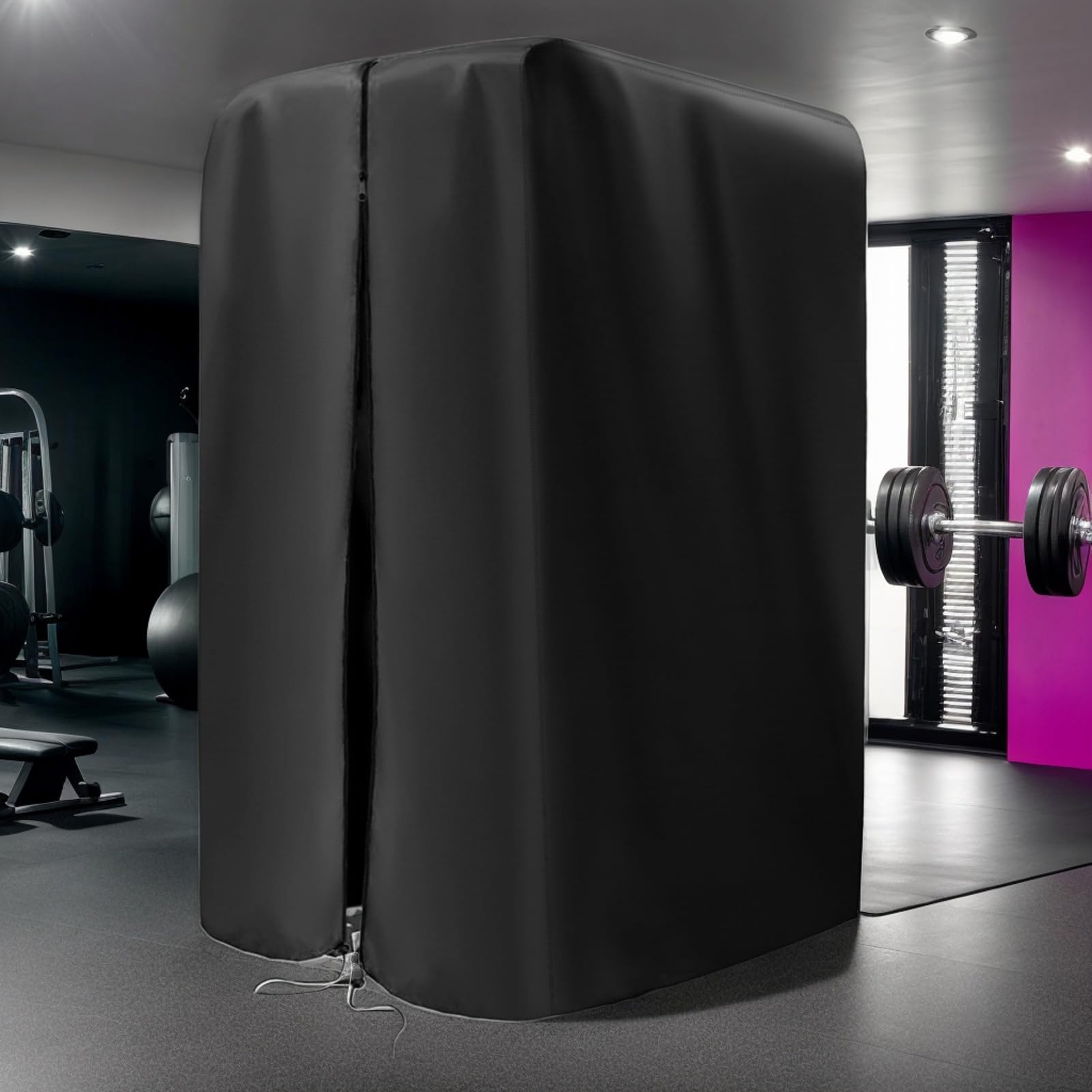 Housse Pour Barre De Traction | Housse d'Entraînement pour Barres de Dips - Protection pour Équipement de Fitness d'Extérieur pour Salle Balcon Terrasse Garage Jardin
