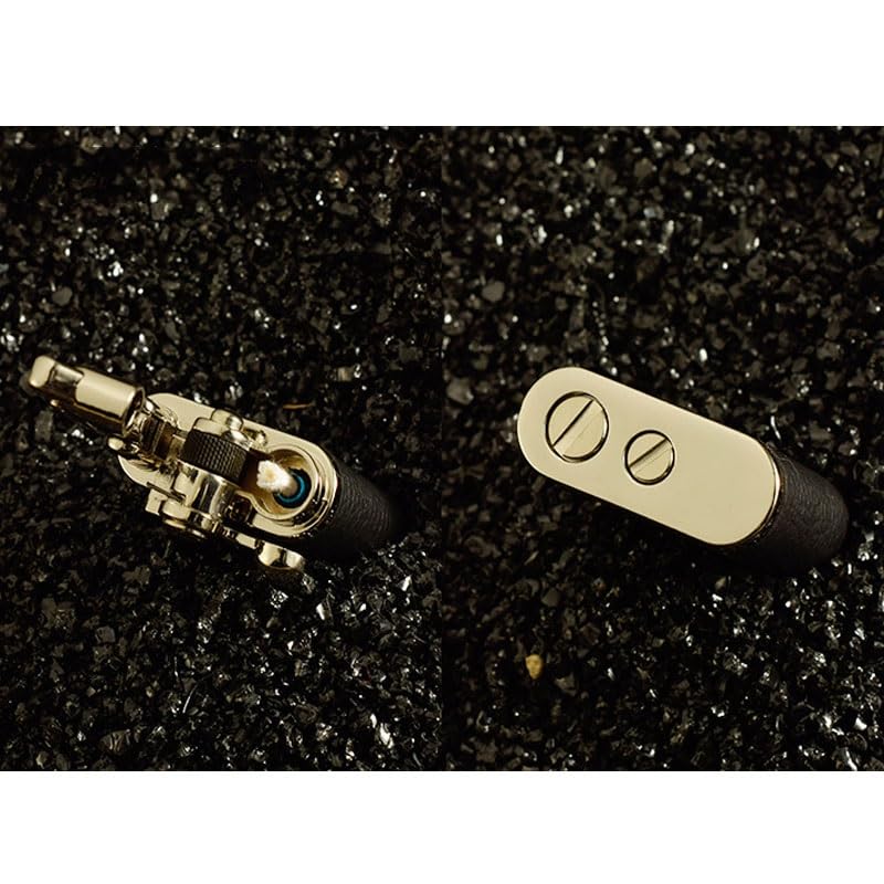 Encendedor Retro de Brazo Palanca Kerosene Metal Clásico Negro miniatura 4