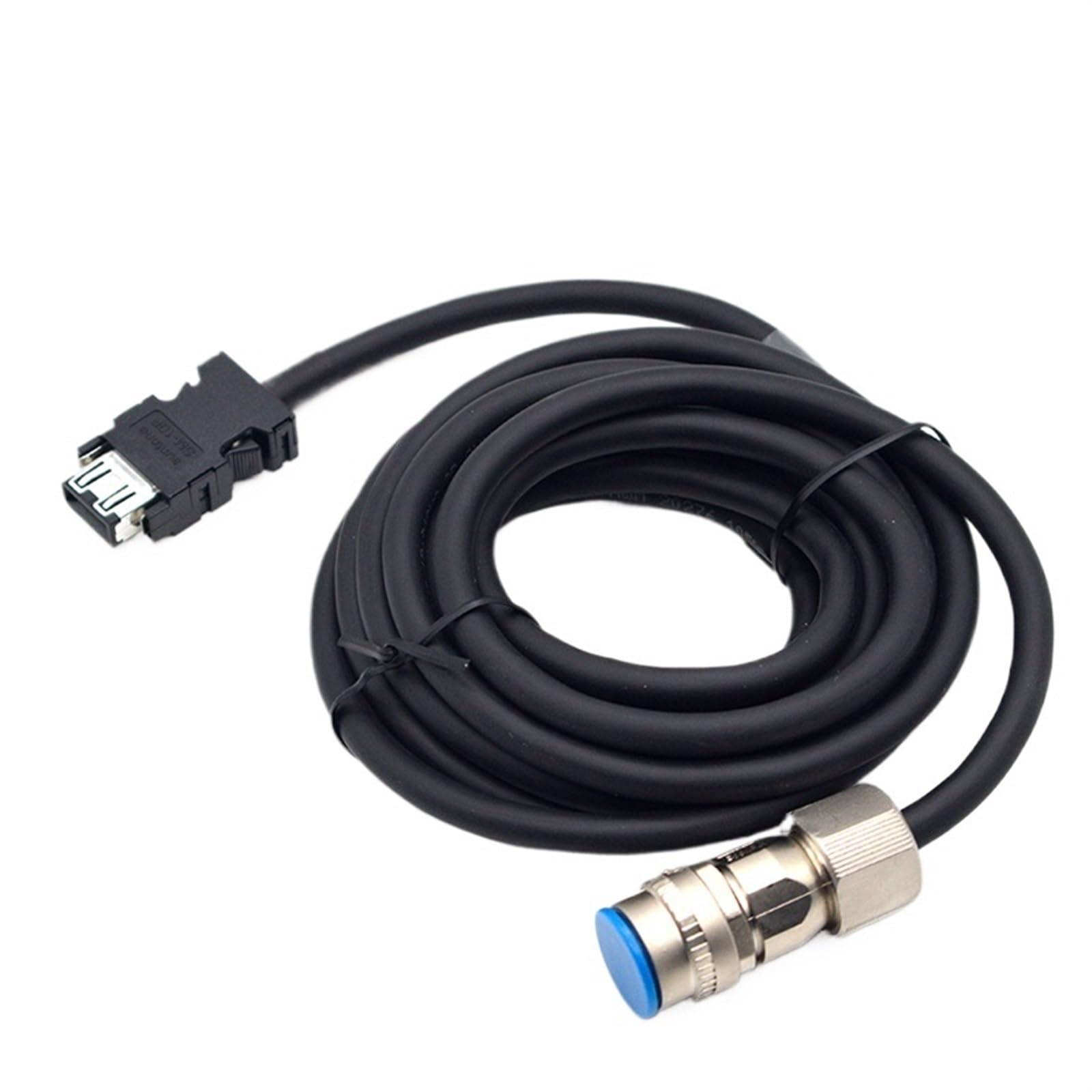 JDOUNFMO Servo Motor Cable Encoder Cable CP(T)-SP-BM-03 CP(T)-SP-BM-05 CP(T)-SP-BM-08 CP(T)-SP-BM-10 for CM-S01 40/60/80 Motor (Color : 5M)