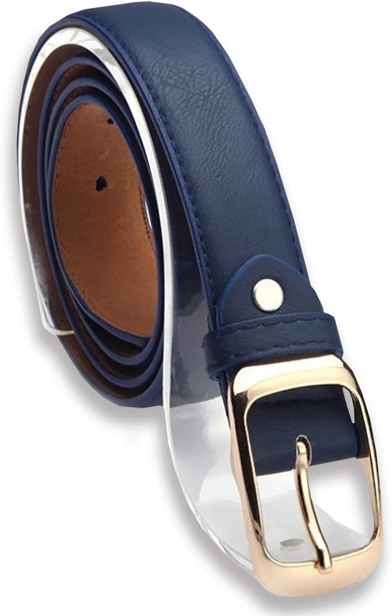 White Fang ホワイトファング レザーベルト おしゃれ ベルト シンプル 無地 カジュアル スーツ 赤 黒 白 レディース Bt007