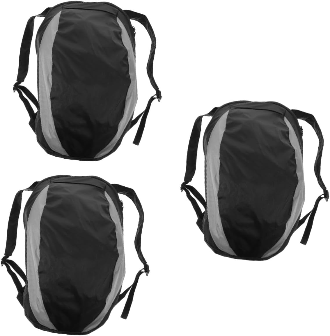 HANABASS 3pcs Creative Helmet Storage Bag for Sports Multi-functional Backpack for Cycling Basketball Volleyball Features Side Pockets for Bottles and Gear Organization