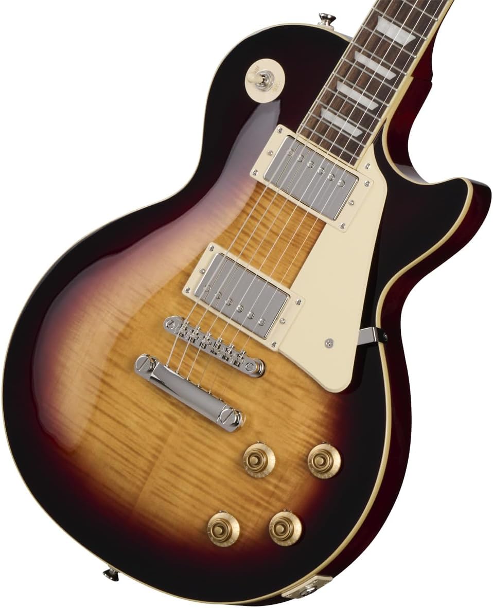 Epiphone / Inspired by Gibson Les Paul Standard 50s Figured Bourbon Burst 【横浜店】【S/N:25061520023】【4.10kg】 | レスポールタイプ | イシバシ楽器 | Epiphone/Inspired by Gibson Les Paul Standard 50s Figured Bourbon | エレキギター