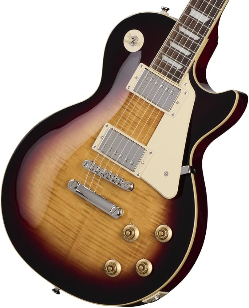Amazon | Epiphone/Inspired by Gibson Les Paul Standard 50s Figured