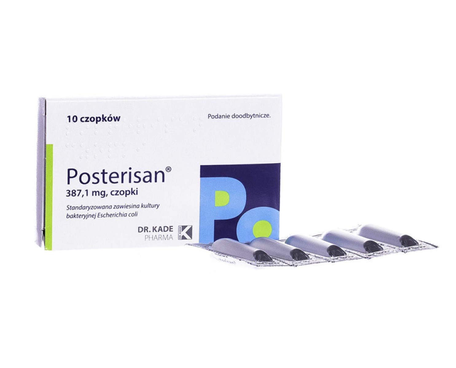 Posterisan, 387.1 mg, Rectal Suppositories, 10 pcs.
