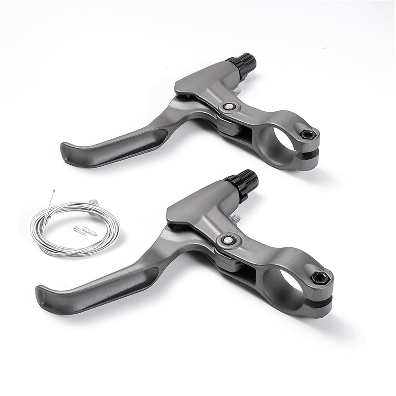 Generico Leve Freno Bici Leggere in Lega di Alluminio for Biciclette MTB Disponibili in Nero Argento Grigio