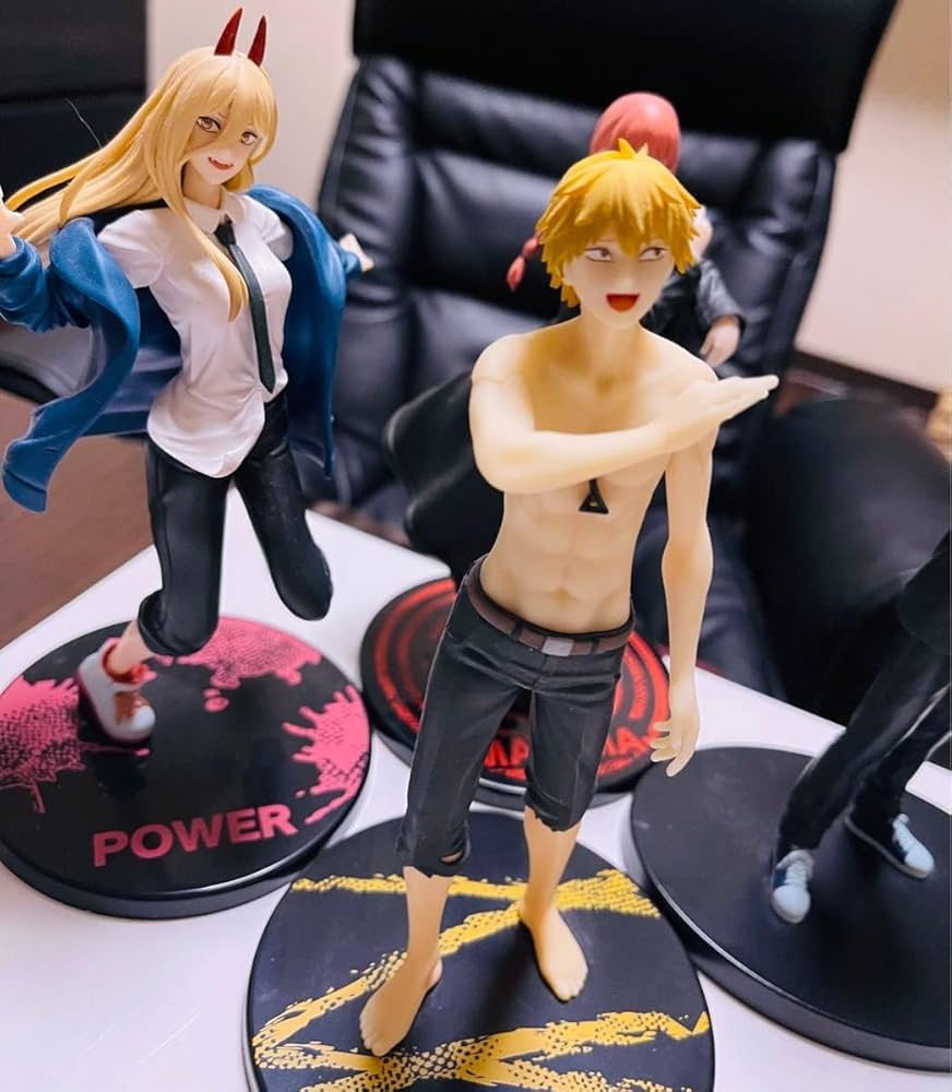 チェンソーマン　プライズフィギュア　4点セット Amazon.co.jp: 箱無し チェンソーマン プライズフィギュア 4体
