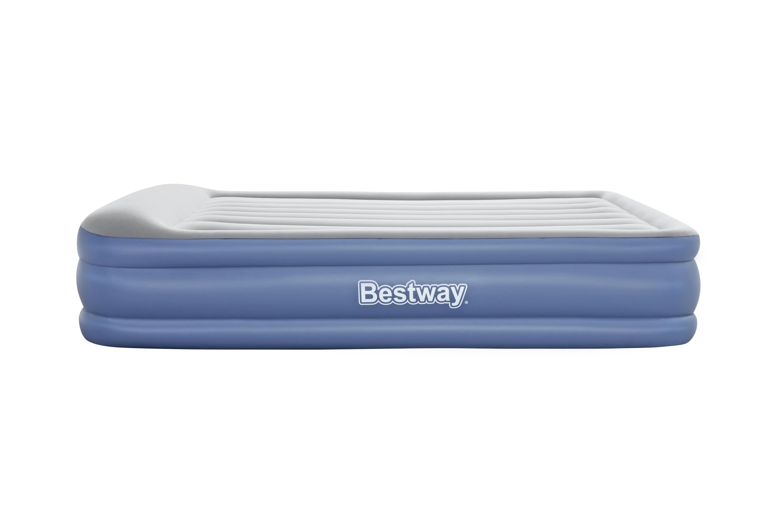 Bestway TriTech Luftbett Vento mit integrierter Elektropumpe Double XL/Mid 203 x 152 x 46 cm