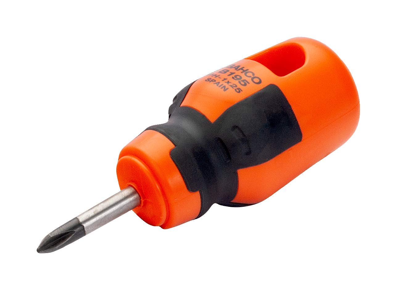 SB Stubby Screwdriver PH2X25, Black
