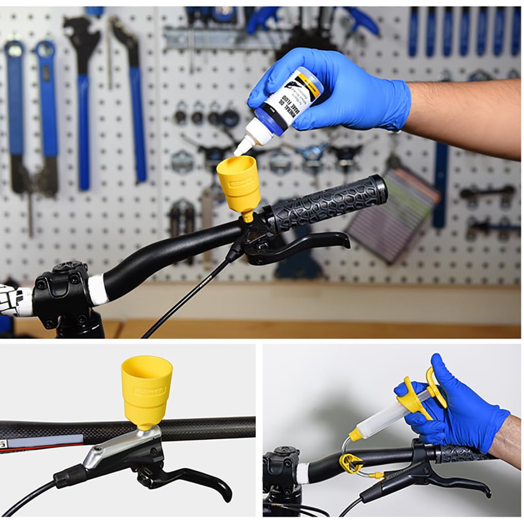 Strumenti di Manutenzione Lavorazione comodità Ampio utilizzo Manutenzione della Bici Kit di spurgo dei Freni Pratico Strumento per Dischi Idraulici, Tipo 5