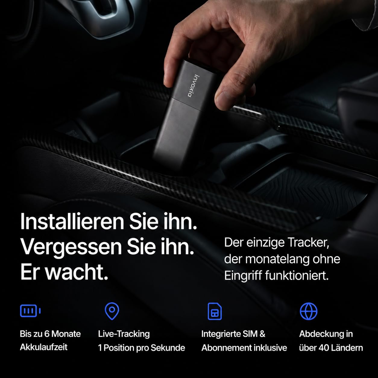 Invoxia GPS Tracker Pro Max – Bis zu 6 Monate Akkulaufzeit