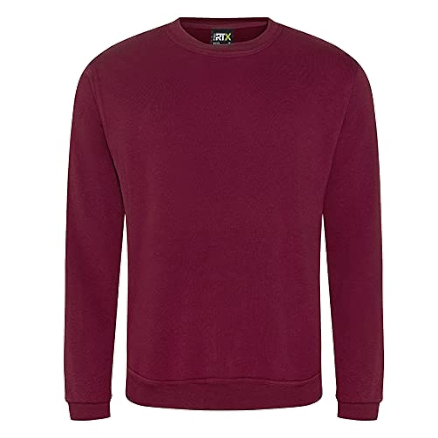 Super Lemon Men's Unisex Sweatshirt – Long Sleeve Casual Jumper for Work, Sports, Gardening, and Building, Ideal Workwear for Builders and Electricians (Burgundy, 5XL)