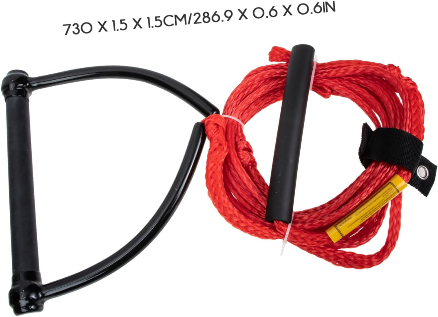 Wake Board Rope Wear Resistant Portable Water Ski Strap for Watersports High Bearing Capacity Towable Rope with Bright Color for Skiing and Wakeboarding