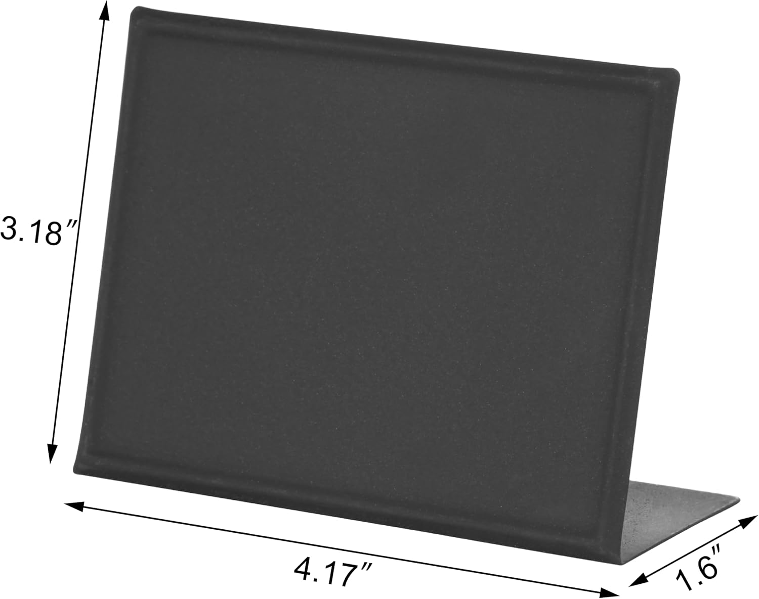 New Star Foodservice 28669 Metal Mini Chalkboards, 3-Inch by 4-Inch, Set of 6