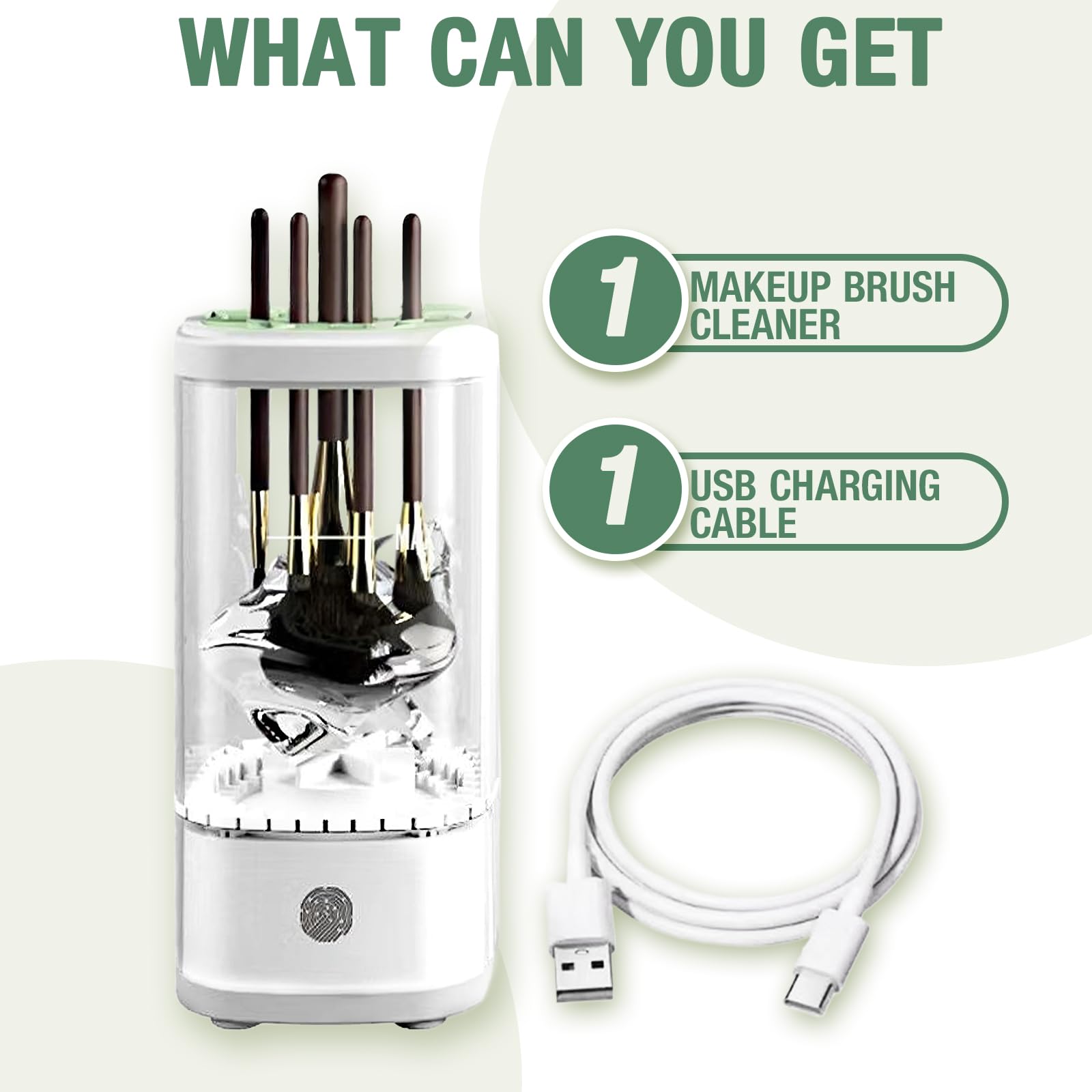 Electric Makeup Brush Cleaner Machine - Image 2