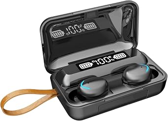 True Wireless Earbuds, 2024 Bluetooth Headphones 5.3 Earbuds, Waterproof Touch Control Ear Buds in-Ear Built-in Mic, with LED Power Display, IP7 Waterproof Earphones Sport Headset - Model 4