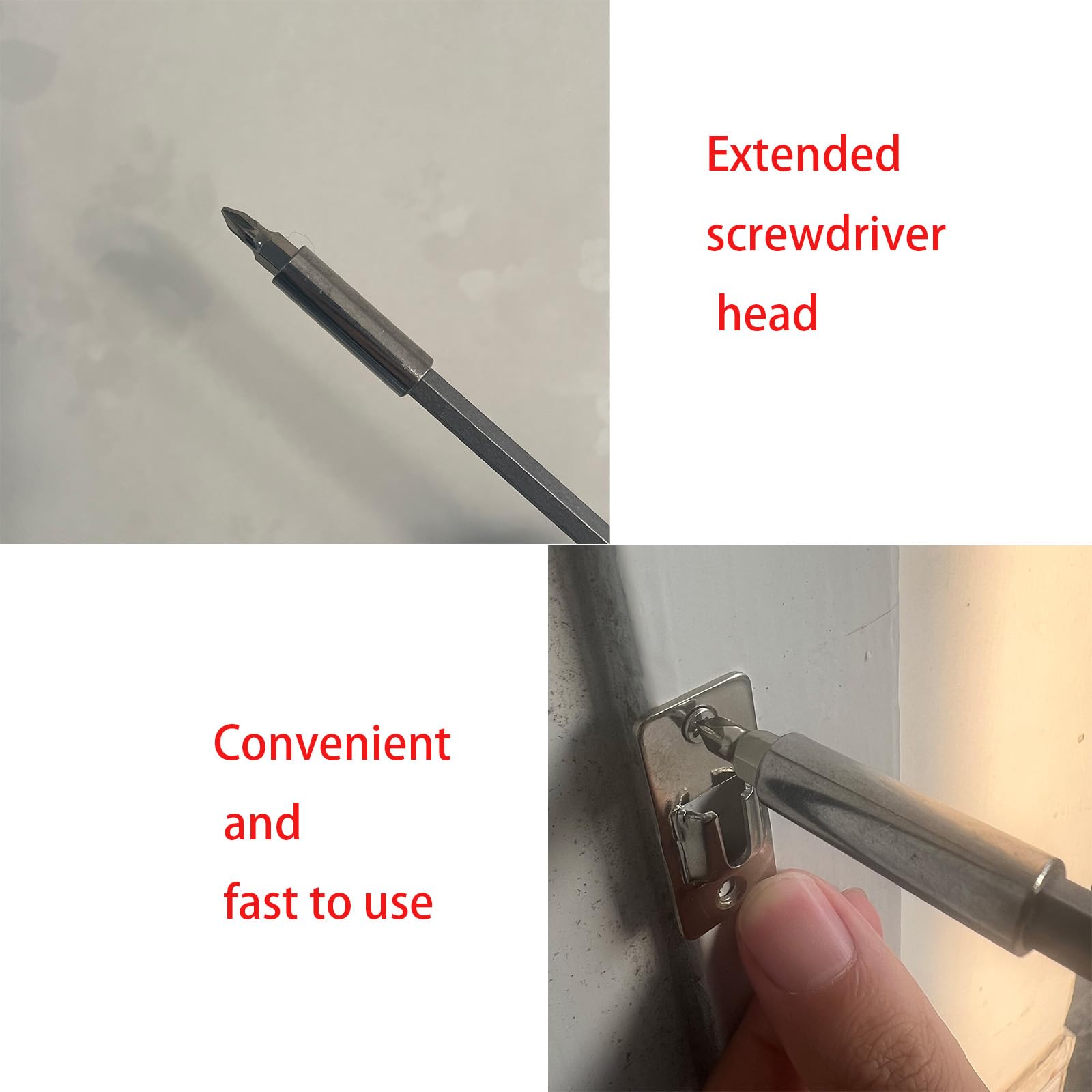 Prolunga Magnetica Per Punte Da 400 Mm - Adatta Per Trapani Elettrici E Cacciaviti - Foto 12