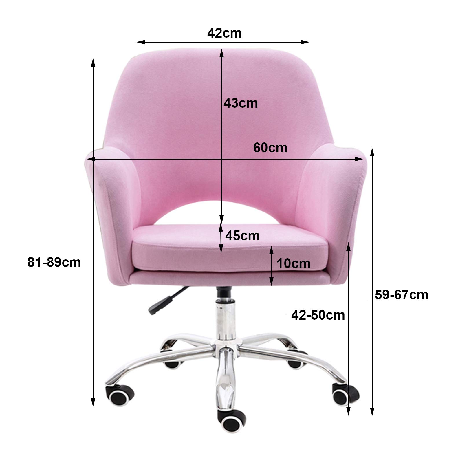 Krzesło biurowe, obrotowe krzesło biurowe, średnie oparcie, lniane, ergonomiczne obrotowe krzesło komputerowe z podparciem lędźwiowym, regulowana wysokość, krzesło do pracy w domu, biurze