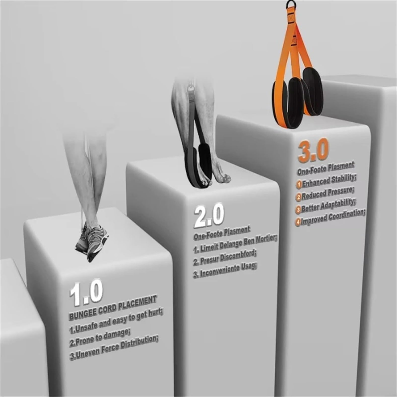 Fasce Elastiche in Tessuto Fasce di supporto for trazioni, fascia resistenza resistente for, poggiaginocchia, fasce for l'assistenza alle for l'allenamento della forza