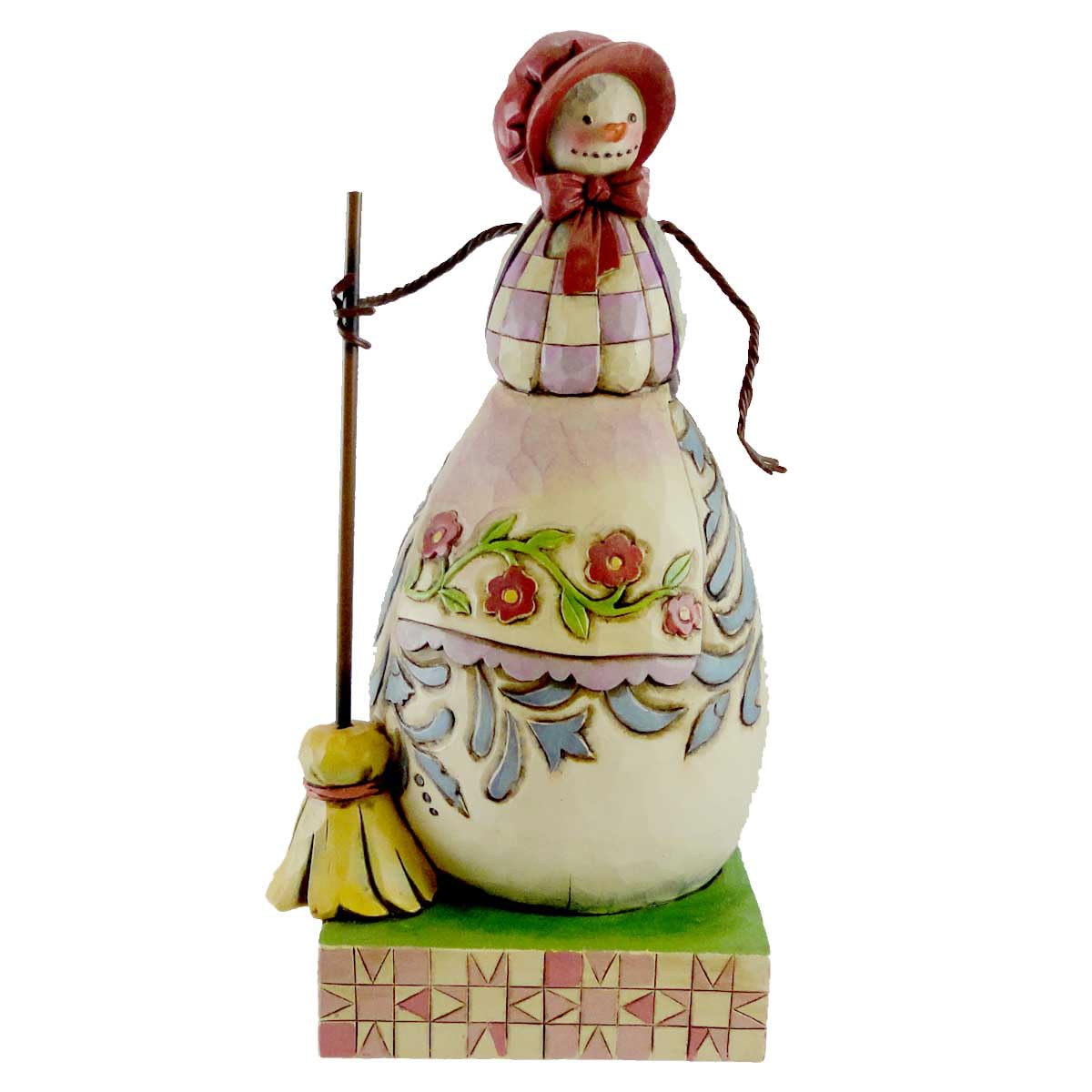 Amazon.com: Jim Shore Not a Flake Out of Place Snow Woman : Home