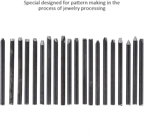 Miniatura 2 de Kit de equipo de cincel de yunque para procesamiento de joyas, herramientas de tallado (16 piezas)