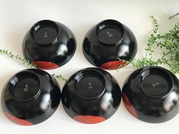 Amazon.co.jp: 能登輪島塗 漆塗り 松蒔絵 木製 蓋付椀 煮物椀 5客 Amazon.co.jp: 能登輪島塗 漆塗り 松蒔絵 木製 蓋付椀 煮物椀 5客