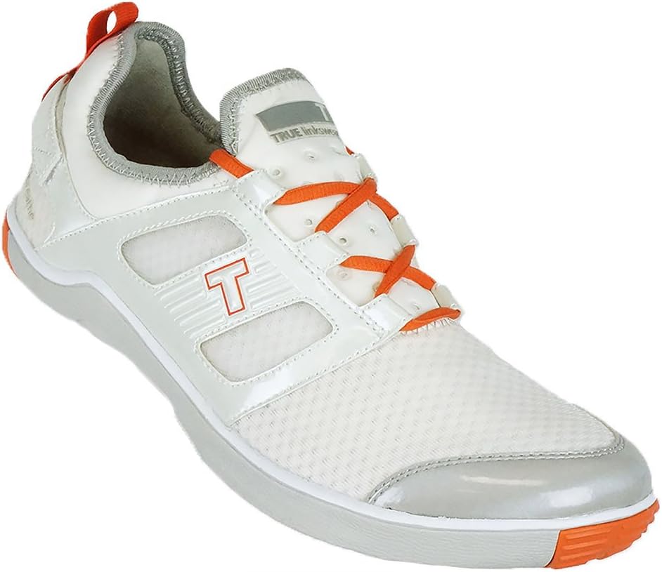 True Linkswear 2014 Lyt Breathe Golf Shoes White-Salmon