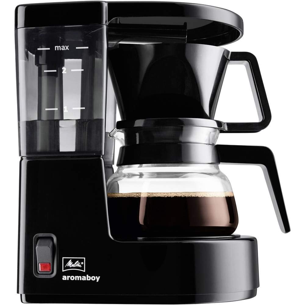 Melitta 1015 Aromaboy Filter Coffee Machine, 2 Cups, Glass Pot, Automatic Switch-Off black by Melitta-image-9