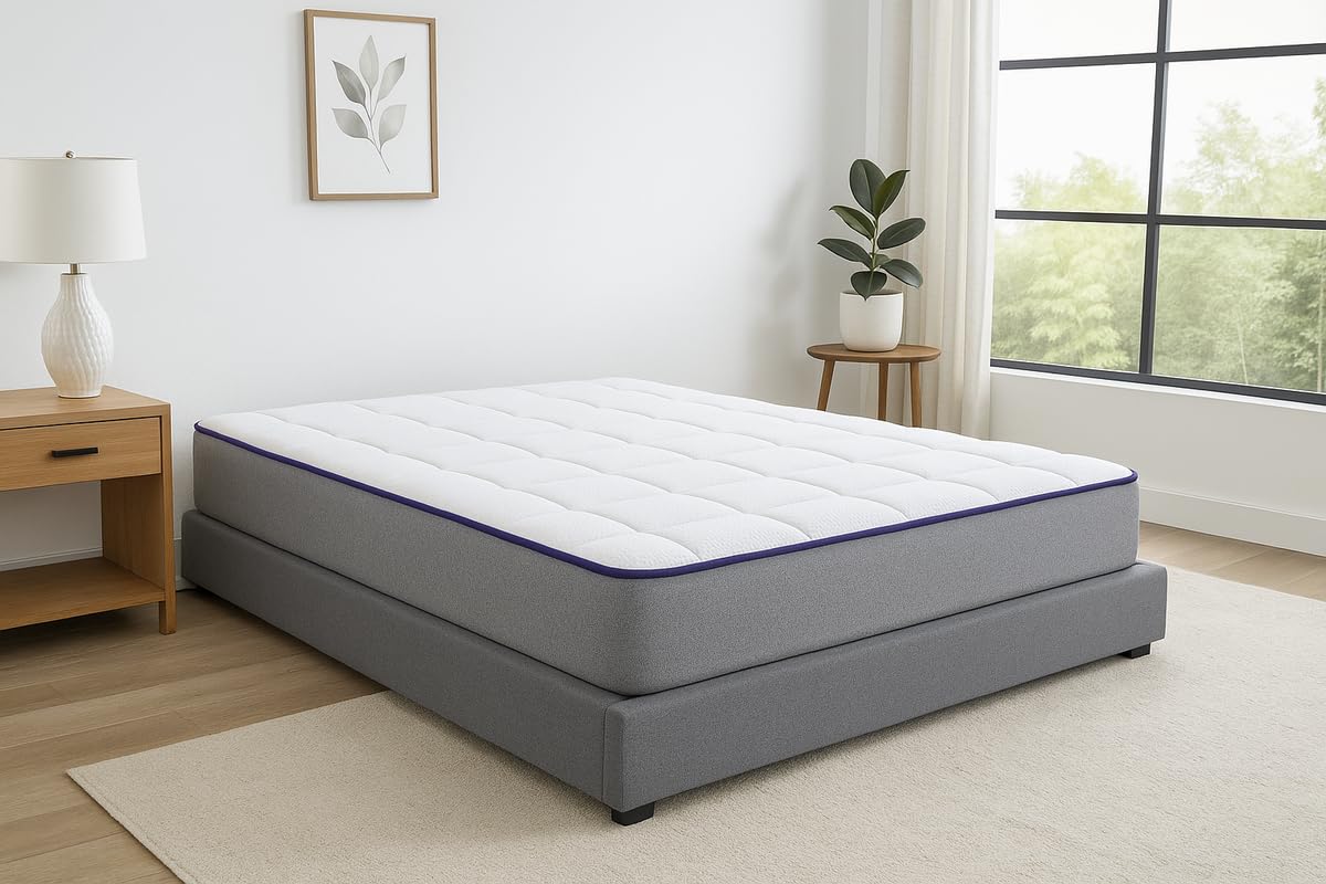 Coirfit HR Max with NIVF Technology 6 Inch Queen Size High Resilience (HR) Foam Mattress (72X66 Inches), Both Side Quilted, Soft Relax Comfort with Visco Memory Foam| 7-Year Warranty-image-43