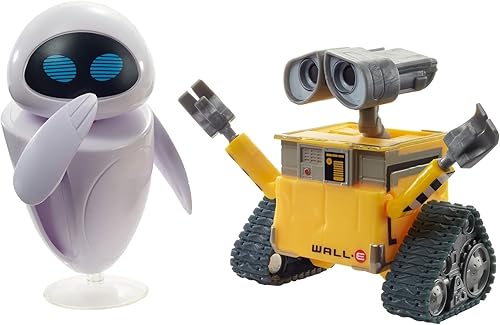 Figuras de acción de personajes de Disney Wall-E y Eve Wall-E, altamente posables para contar historias auténticas, coleccionar, exhibir, regalo