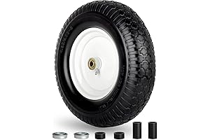 4.80/4.00-8" Lawn Cart Wheel With 3/4" Axle