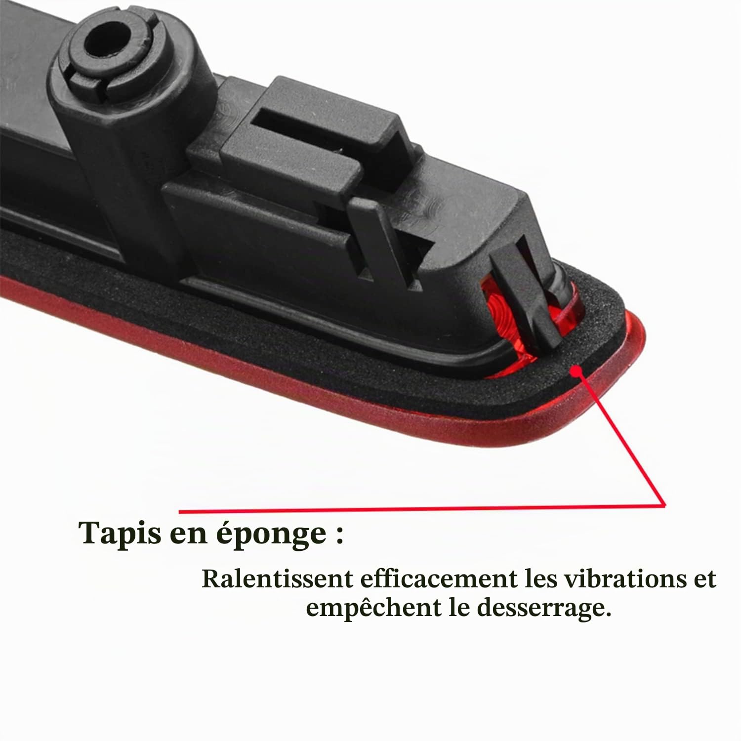 3. Feu stop LED pour troisième frein arrière compatible avec Transporter T5 T6 2003-2016