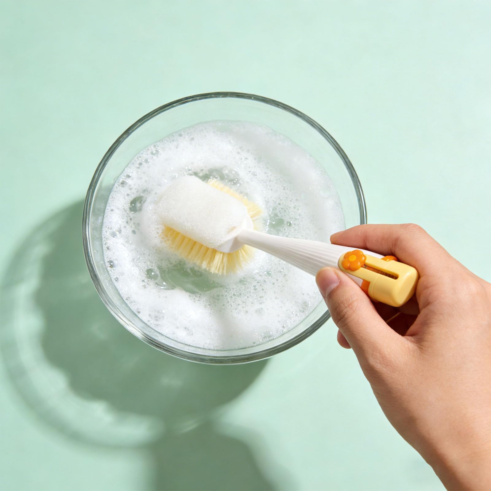 5 in 1 Bottle and Straw Cleaner, Multifunctional Cleaning Brush for Narrow-Neck Bottles and Reusable Cups - Image 3