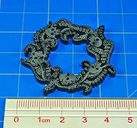 Vista 2 de LITKO Cthulhu, indicador Doom, negro