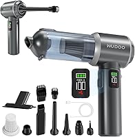 Vista 1 de WUDOO-5-in-1 Car Vacuum Cleaner Portable Cordless Dust Remover 20,000 Pa Powerful Handheld Cordless Charging Vacuum with Flashlight Function