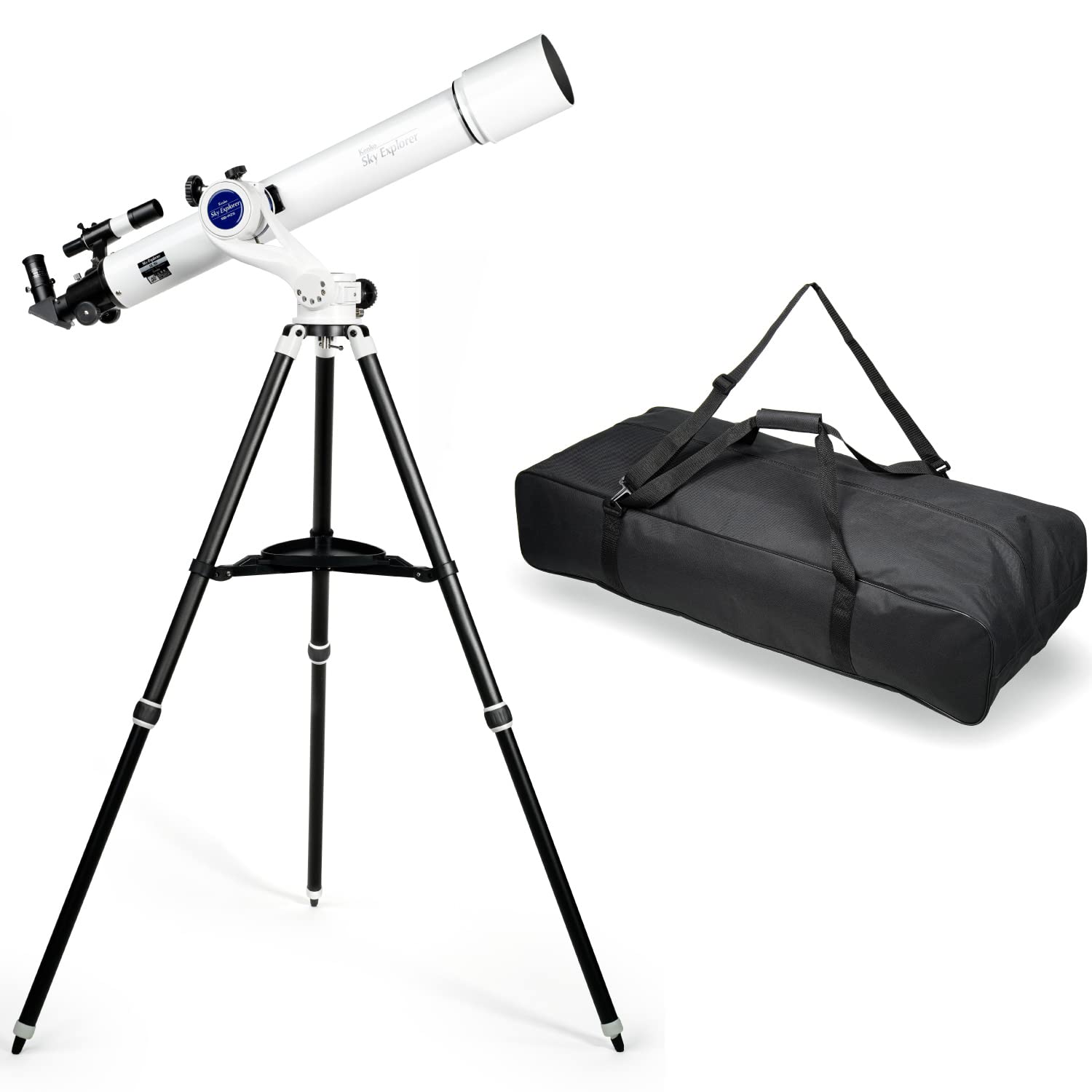 Amazon | Kenko 天体望遠鏡 Sky Explorer SE-AZ5 SE90鏡筒セット+ 収納