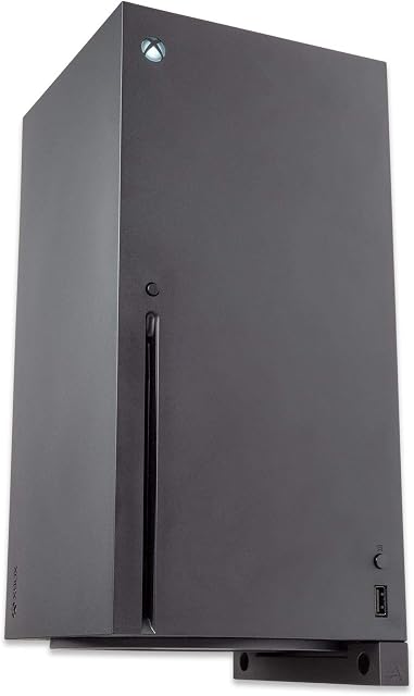 P3D-LAB Wall Mount For Xbox Series X Game Console, Xbox Series X Wall Bracket - Black, Wall Mount Compatible with Xbox Series X | Mount on The Wall, Easy to Install
