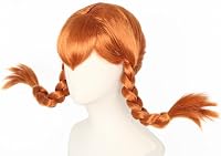 Topcosplay Hosszú Világosbarna Fonott Paróka Nőknek - Hőálló Műhaj Cosplay és Halloween Jelmezekhez, Göndör Hajstílus 3