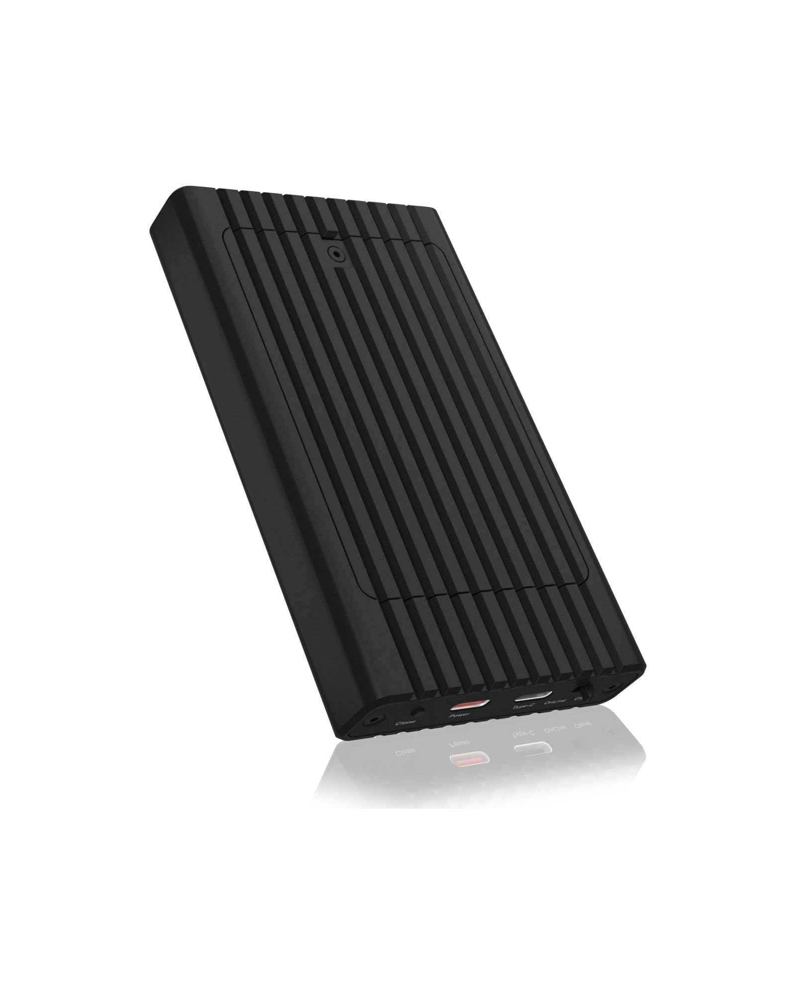 ICY BOX M.2 NVMe SSD Docking Station USB 3.2 Gen 2 (10 Gbit/s), estación de clonación y Lector NVMe, Carcasa Externa, Adaptador, USB-C y USB-A, IB-2817MCL-C31