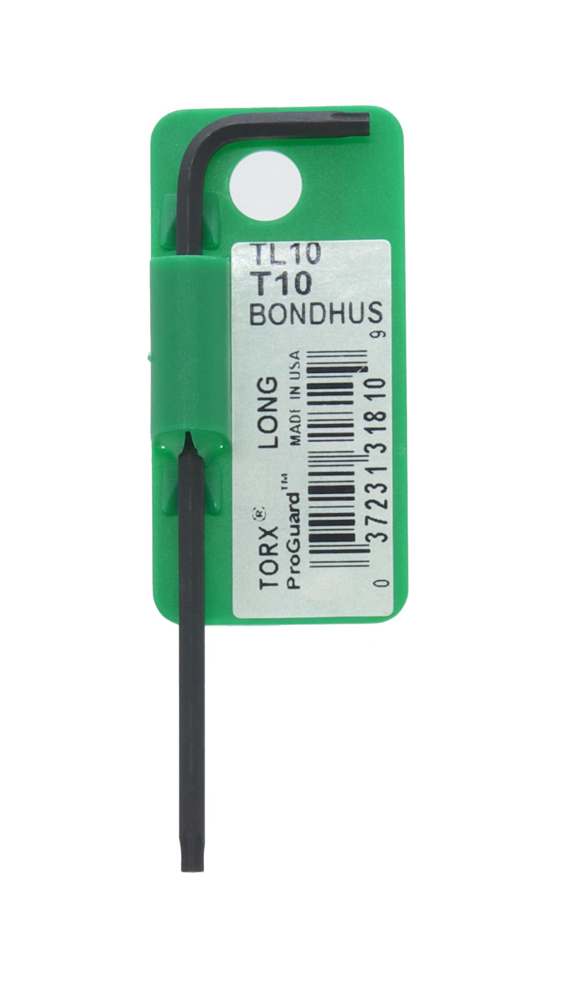 Bondhus, T10 TORX Long Series Key, TX10, 31810