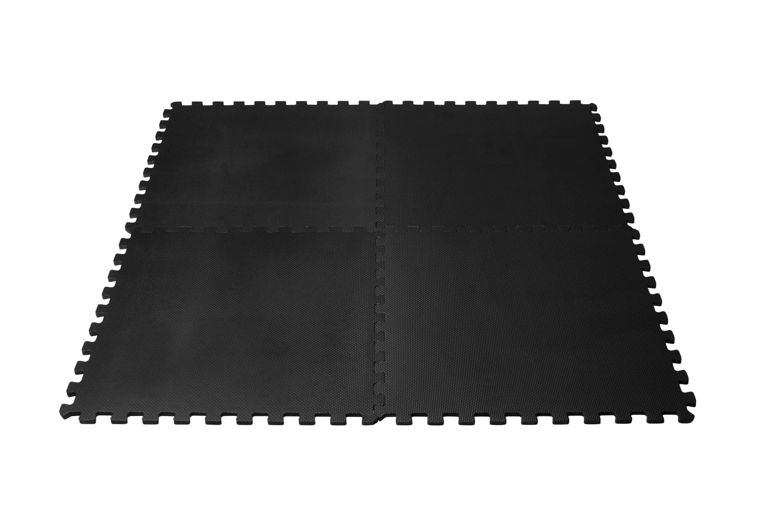 VirtuFit Tapis de protection de sol puzzle 12 pièces 240 x 180 cm Noir