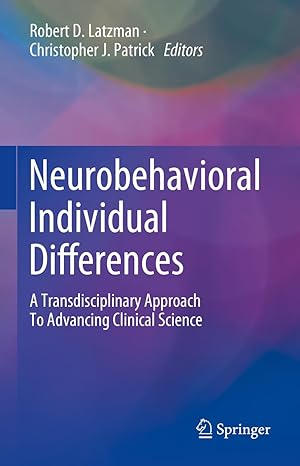 Neurobehavioral Individual Differences: A Transdisciplinary Approach To Advancing Clinical Science-Wow! eBook