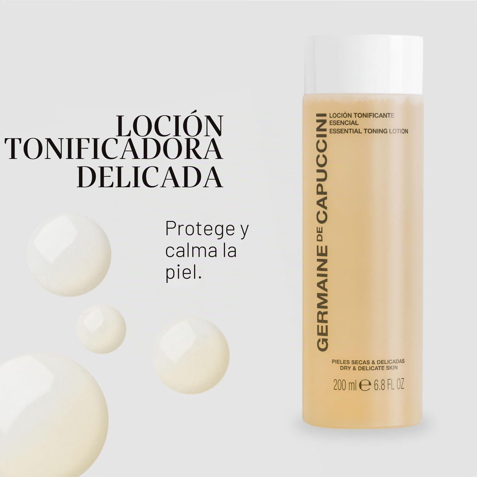 Germaine de Capuccini - Options I Loción Tonificante Esencial - Fórmulas que purifican, oxigenan y renuevan la piel - Propiedades hidratantes, equilibrantes y/o antiedad - 200 ml