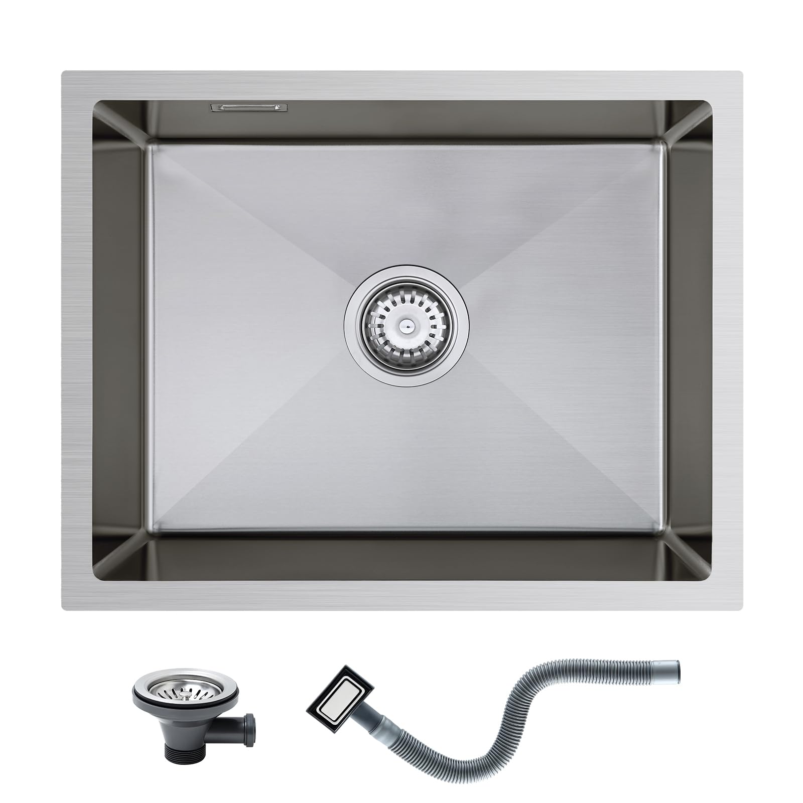 KEOKBON Sink 55X45X19CM Brushed for Kitchen