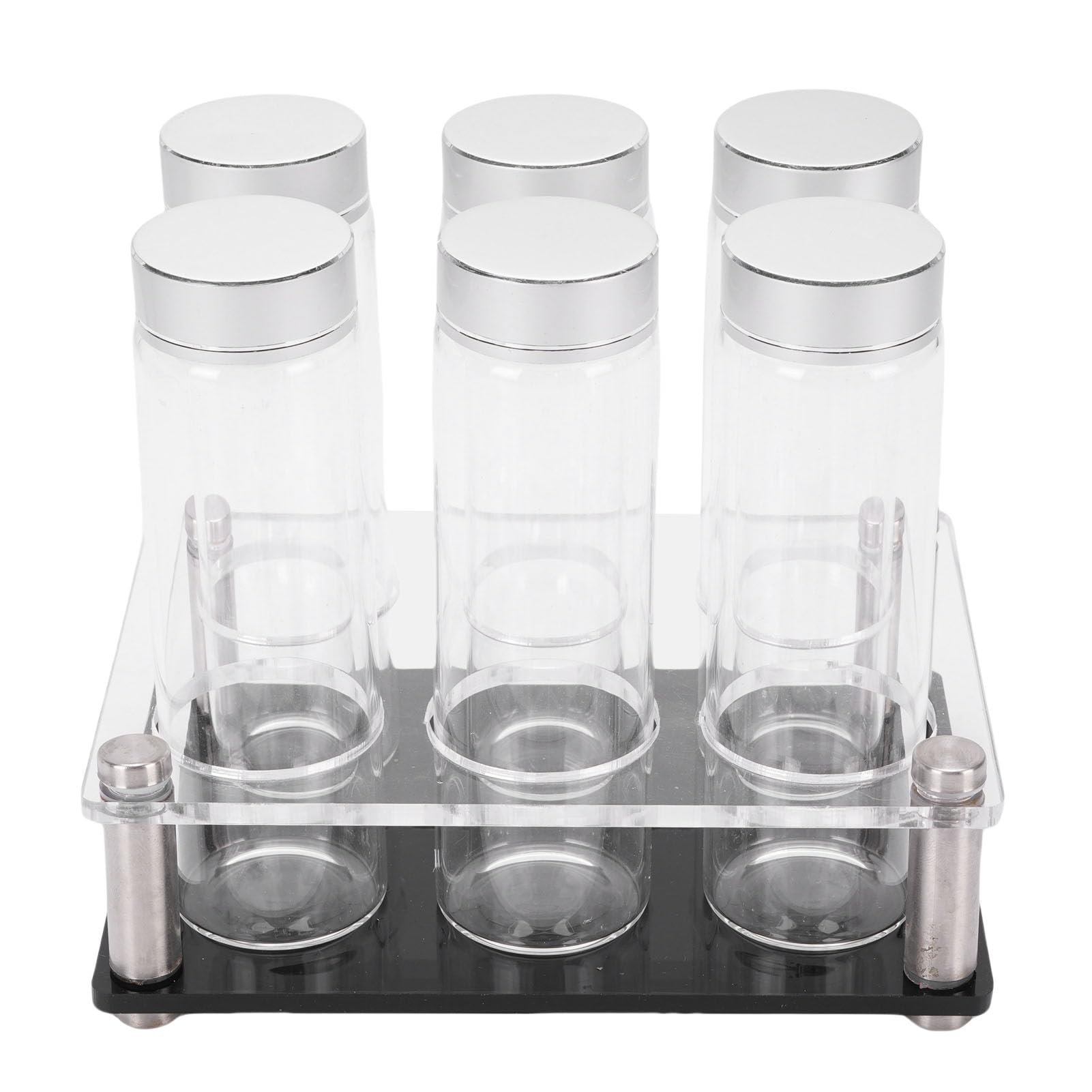 Tubes de stockage de grains café Karlak en verre borosilicate élégant pour la maison