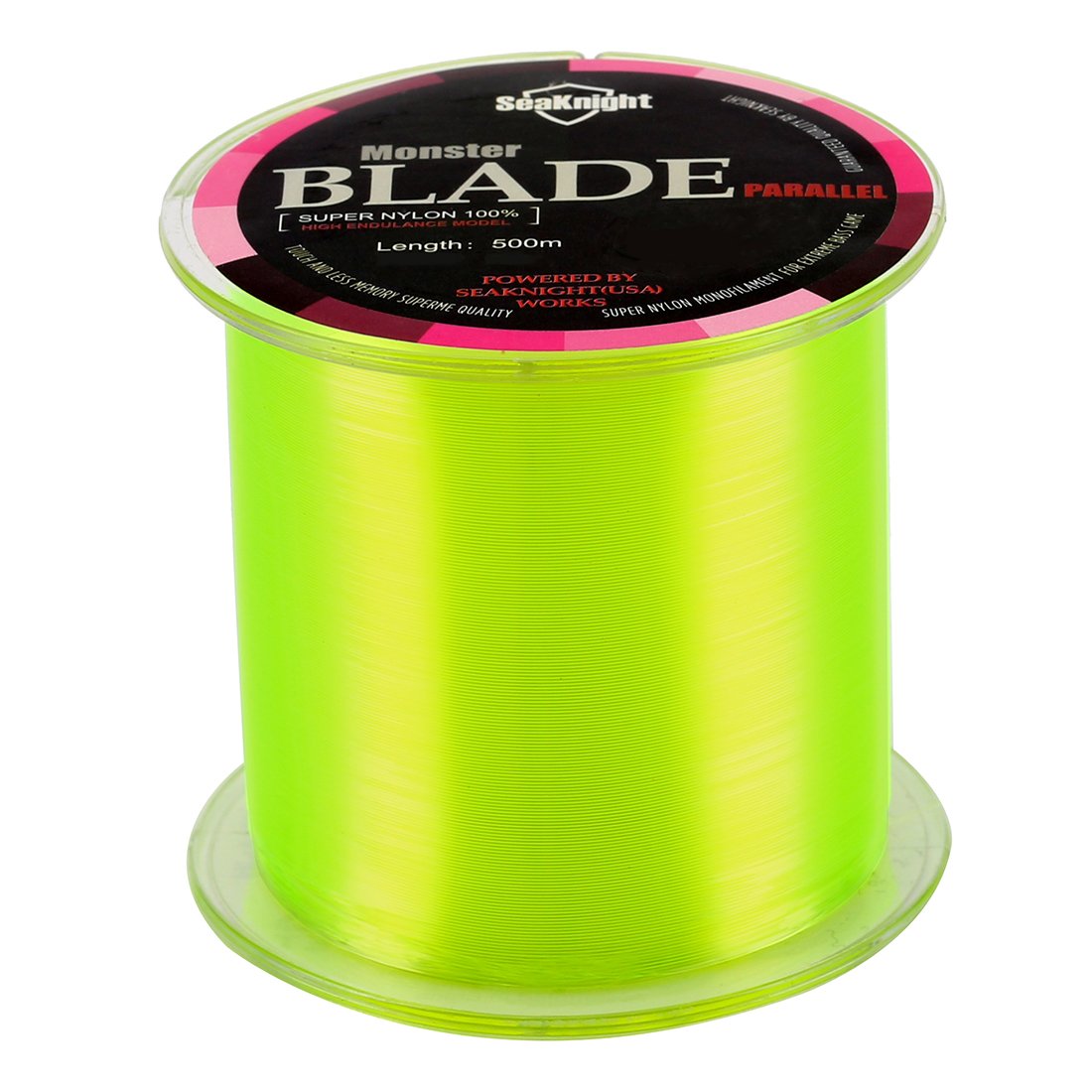 SeaKnight Monofilament Nylon Fishing Line / 500 m /Japanese Material / Suitable for Carp Fishing / 907.2 g - 15.9 kg , yellow โ image 1