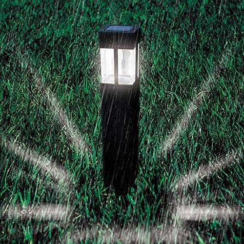Image of Solar Lights Outdoor Waterproof Security Lights Easy Install Garden Lights for Garden Path Walkway Light 12 Pack