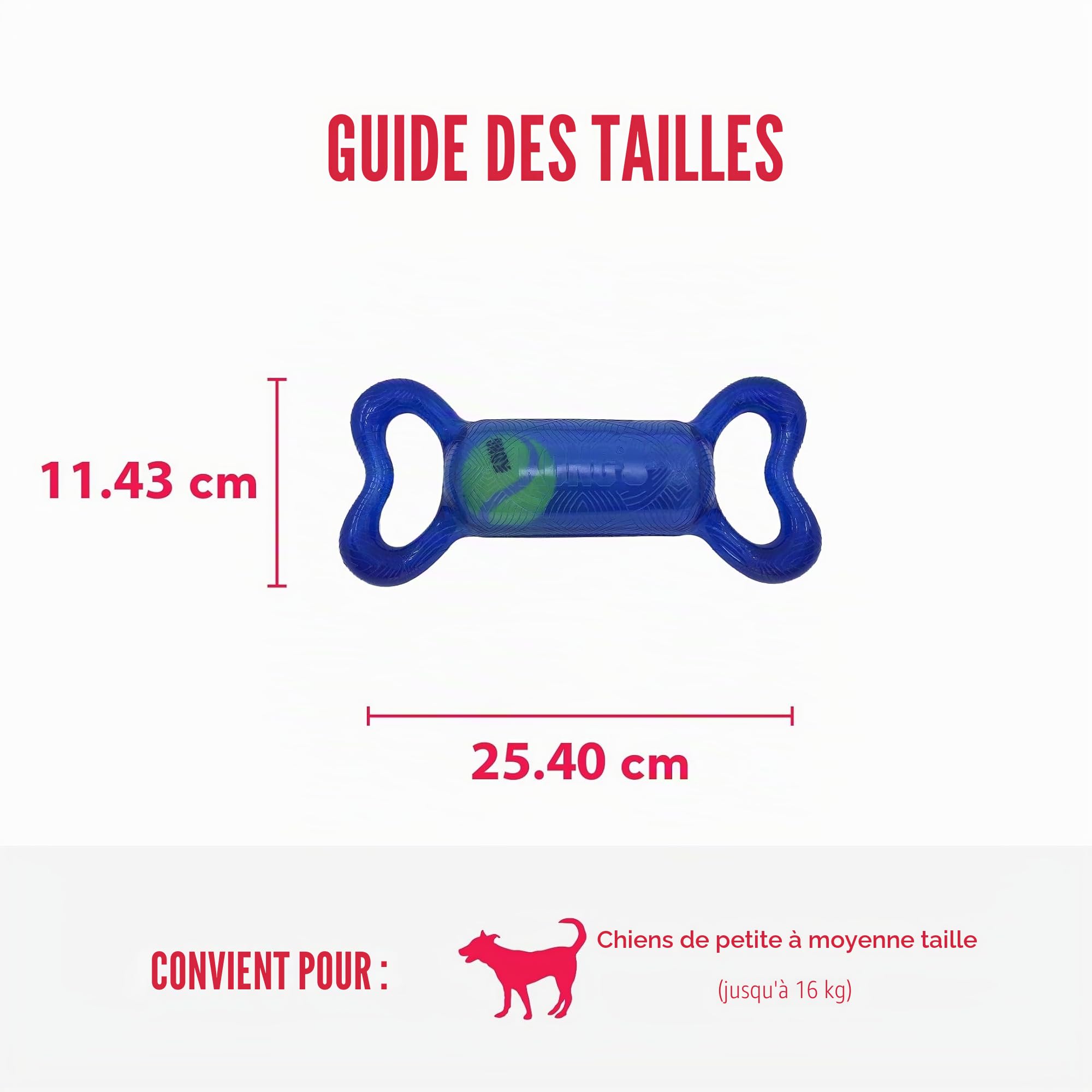 KONG Company 38750943: Jumbler Tug Dog Toy, Sm/Md