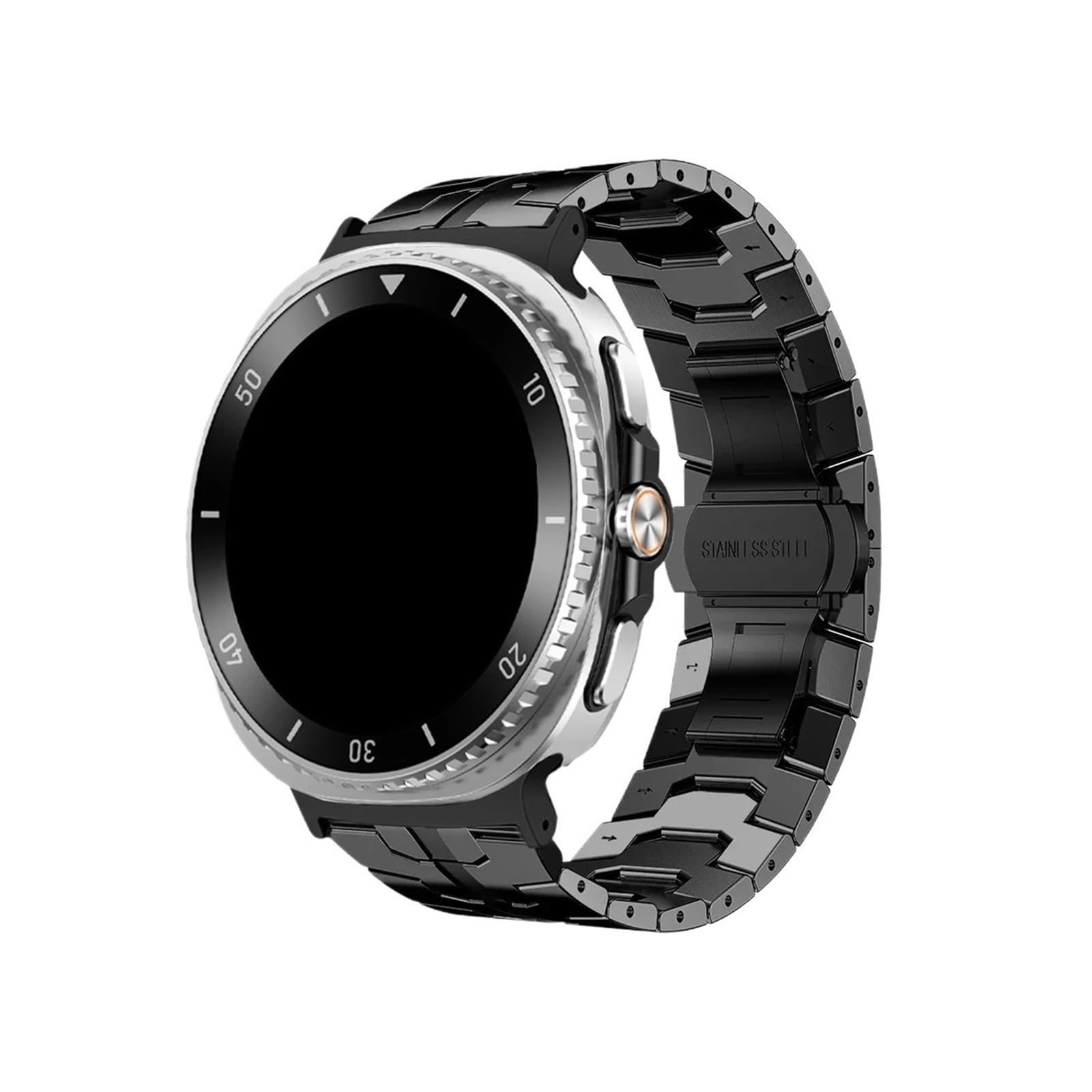 Bracelet acier Galaxy Watch 8 anti-irritation et incassable - 8